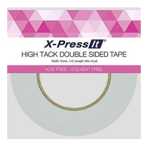 X-Press It Double Sided High Tack Tape - 1/2 Inch