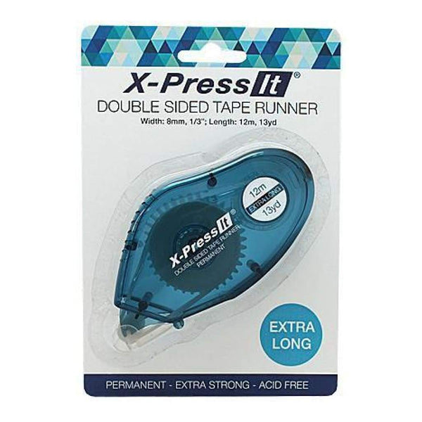 X-Press It Double Sided Tape Runner 8Mm X 12M