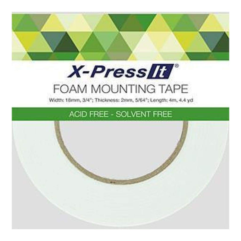 X-Press It Foam Tape Acid Free 2Mm X 18Mm
