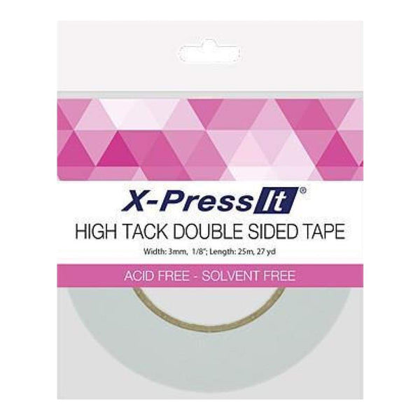 X-Press It - High Tack Double Sided Tissue Tape - 1/8 Inch Size
