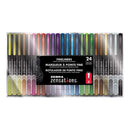 Zebra Zensations Fineliner Pens 24 pack 0.8mm Assorted