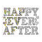 Zenbroidery Stamped Embroidery 12 inch X12 inch Happily Ever After