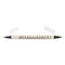 Zig Memory System Calligraphy Dual-Tip Marker Pure Black