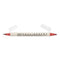 Zig Memory System Calligraphy Dual-Tip Marker Pure Red