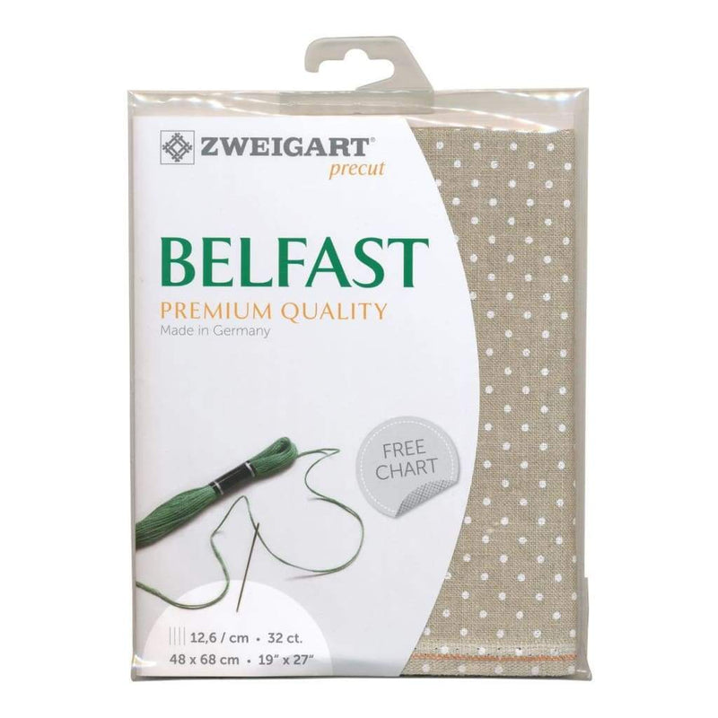 Zweigart Belfast Premium Quality Linen 32 Count 19 inch x27 inch Petit Point