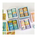 Poppy Crafts Washi Tape 10 Packs with Gold Foil - Pink Pastels